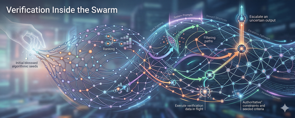 Verification Inside the Swarm